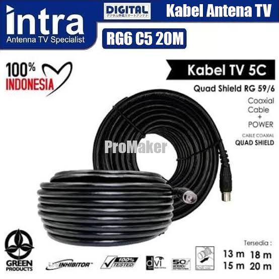 KABEL ANTENA 18M INTRACOM