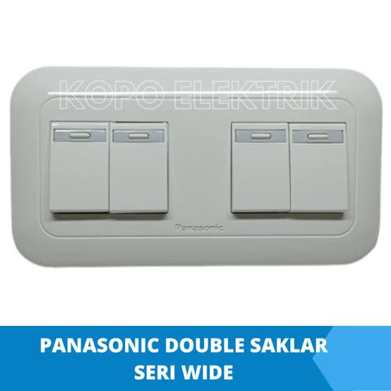 SERI SERI IB PANASONIC 2 GANG