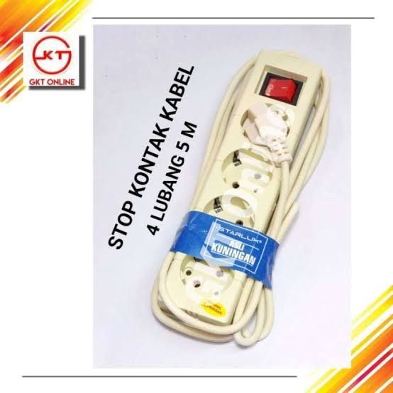 STOP KONTAK KABEL 4L 5M STARLUX