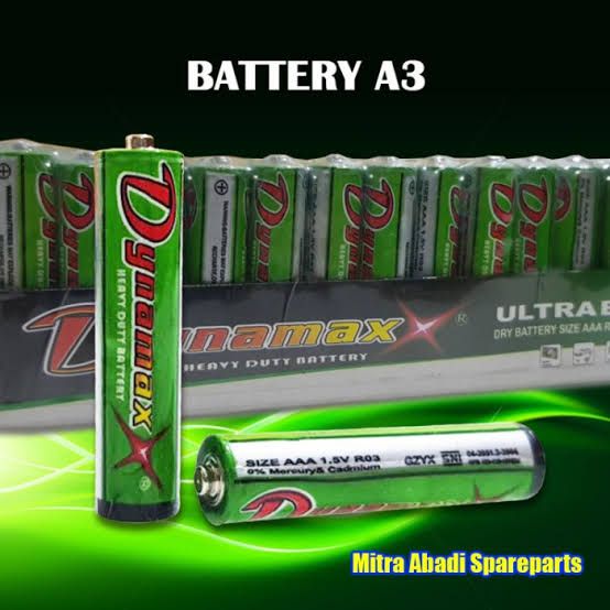 BATU BATERAI DYNAMAX AAA