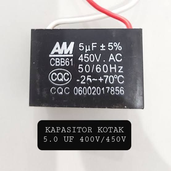 KAPASITOR KOTAK 5 UF