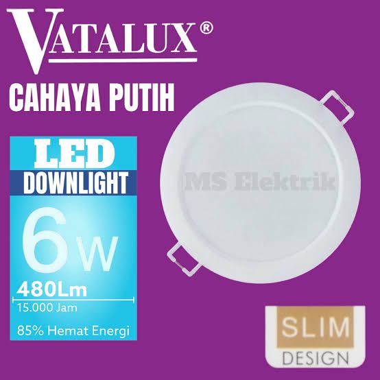 DOWNLIGHT LED 6W VATALUX