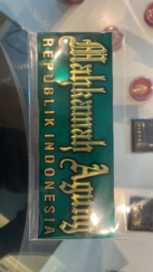Stiker MA panjang