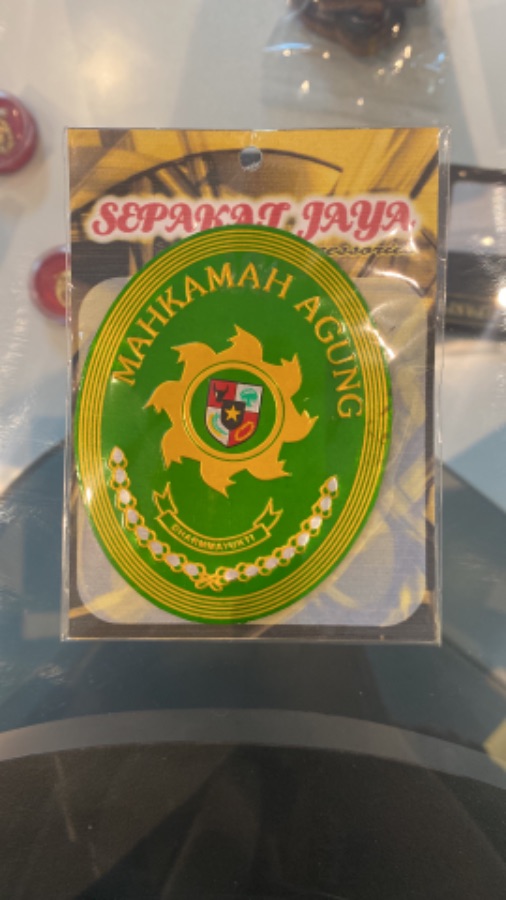 Stiker MA Logam PREMIUM