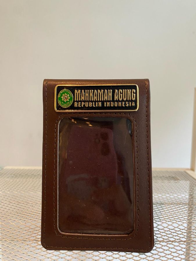 Dompet ID Saku MA Coklat kulit PREMIUM
