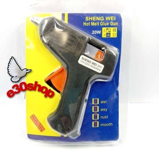 GLUEGUN HITAM KECIL 20W SHENGWEI