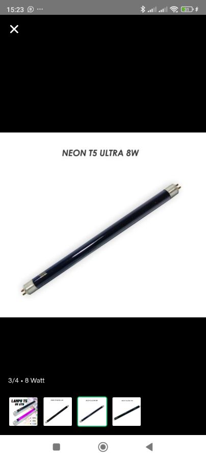 LAMPU ULTRA VIOLET 8W