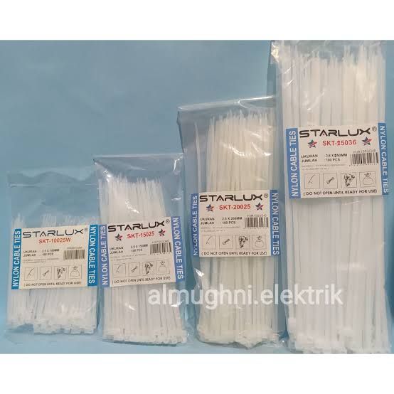 K.TIES WHITE 200 MM STARLUX