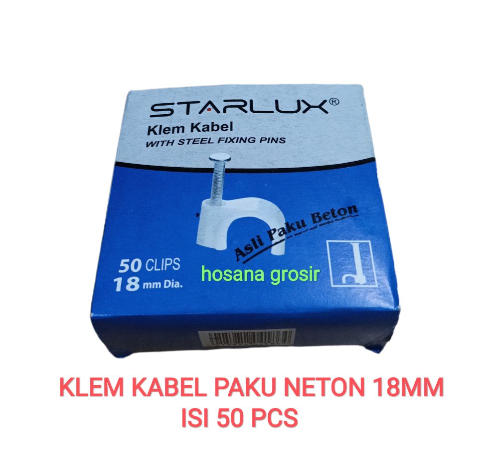 PAKU KLEM STARLUX NO 18 MM