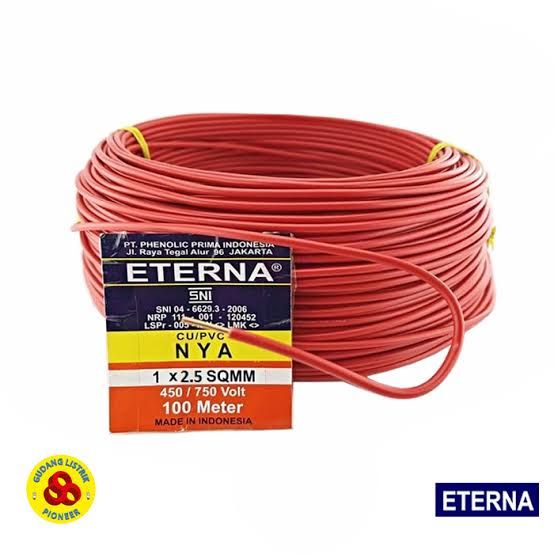 NYA ETERNA 1 X 2,5 100M MERAH