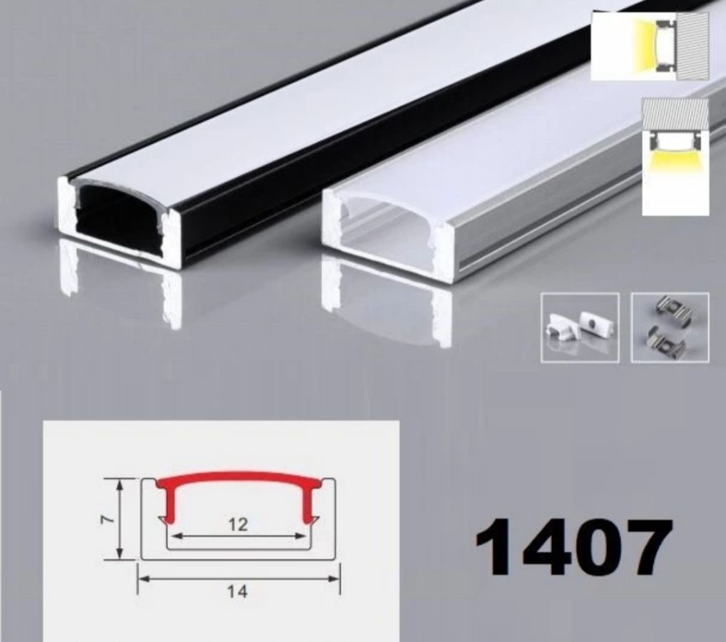 HOUSING LED STRIP LAMPU SELANG 1 METER