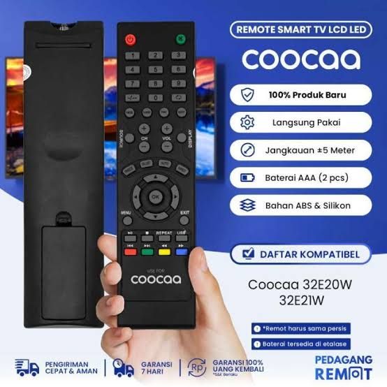 REMOT TV LED COOCAA
