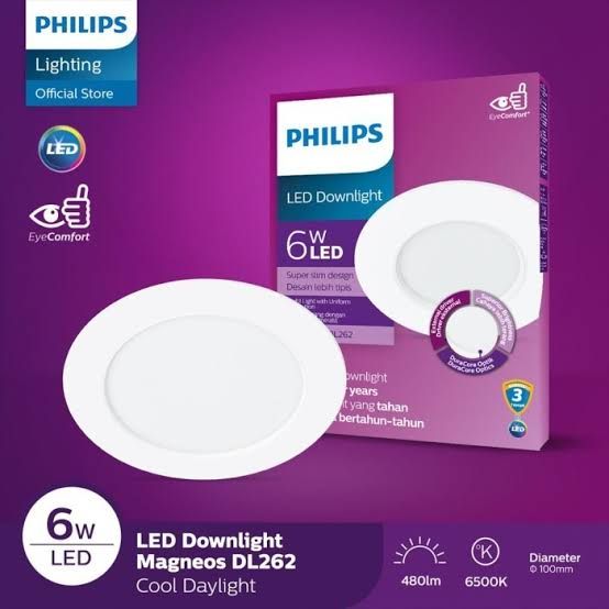PANEL PHILIPS 6 WATT DL262