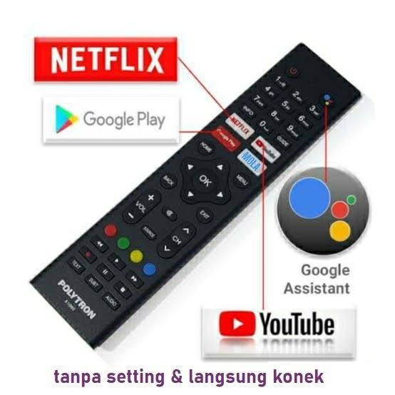 REMOT TV LED POLYTRON 81J172 ANDROID