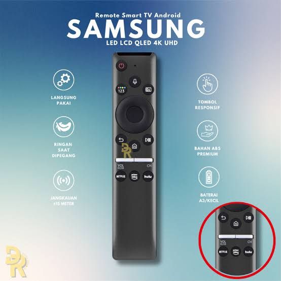 REMOT TV LED SAMSUNG ANDROID