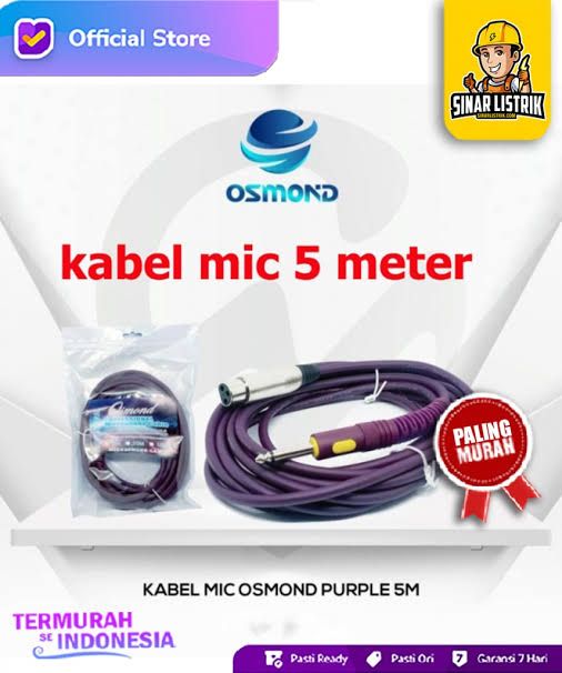 KABEL MIC 5 M OSMOND KJ