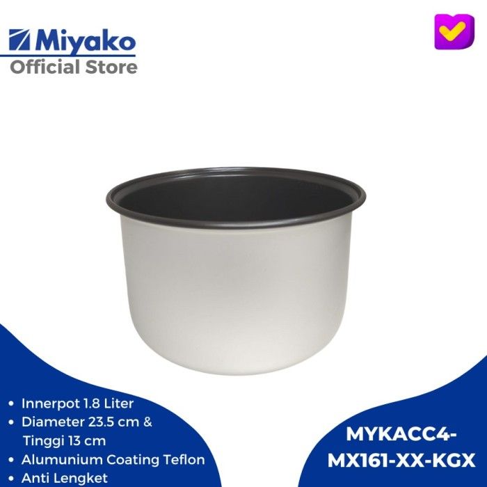 TEFLON MAGIC COMP MIYAKO PENDEK 13 CM