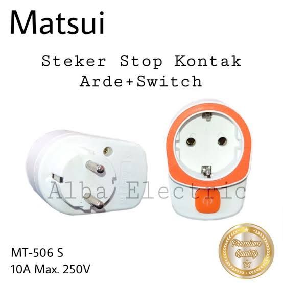 STOP KONTAK 1L SWITCH MATSUI KJ
