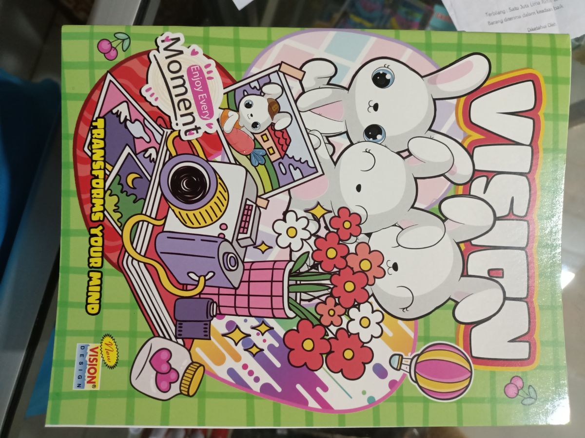 Buku tulis vision 38