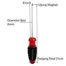 OBENG KARET SHISUKA 6 INCH