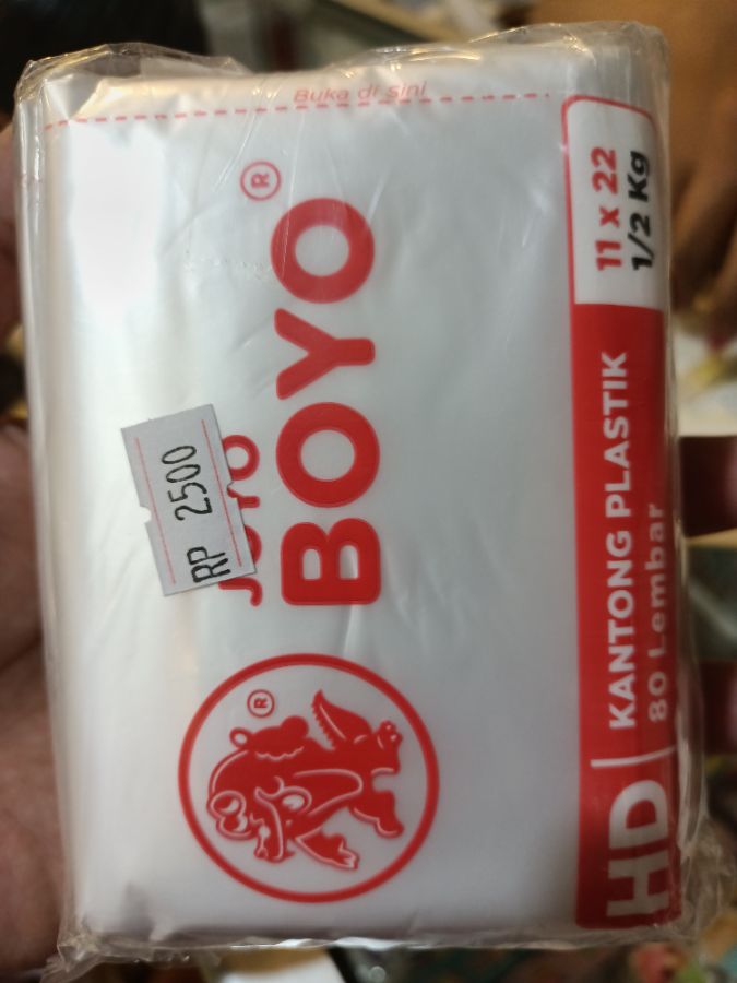 Plastik Boyo 1/2 kg