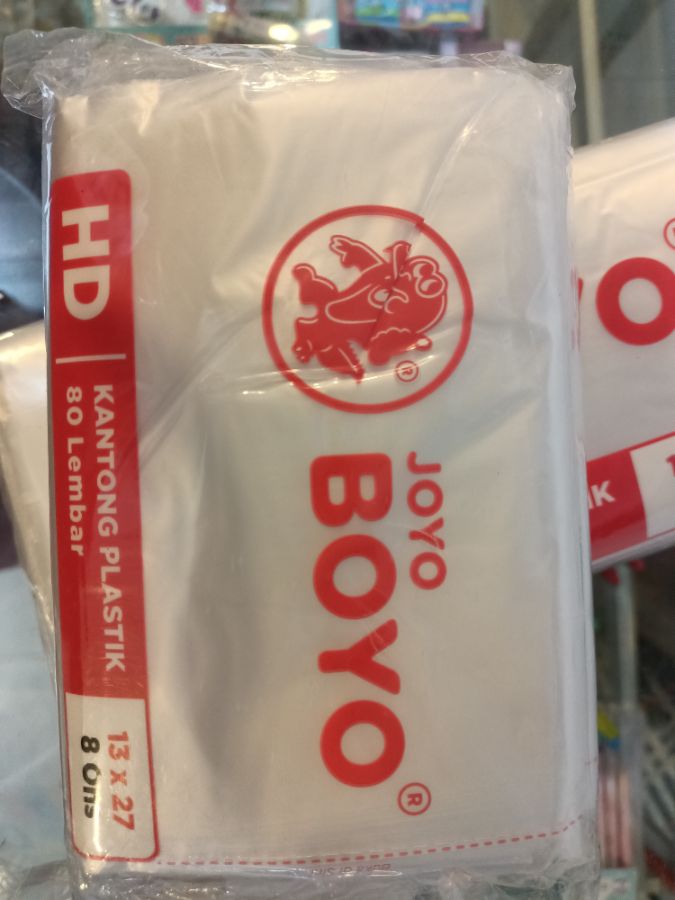 Plastik boyo 8 ons