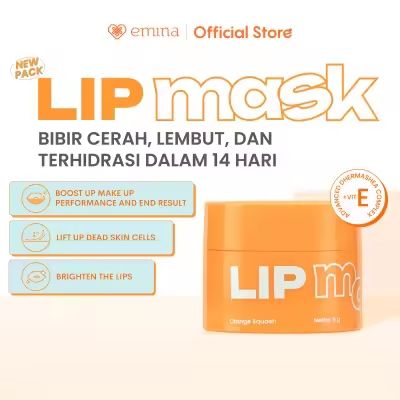 Emina Lip Mask Orange Squash 9g