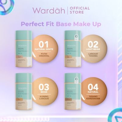 Wardah Everyday Liquid Foundation 02 Light Beige 35ml