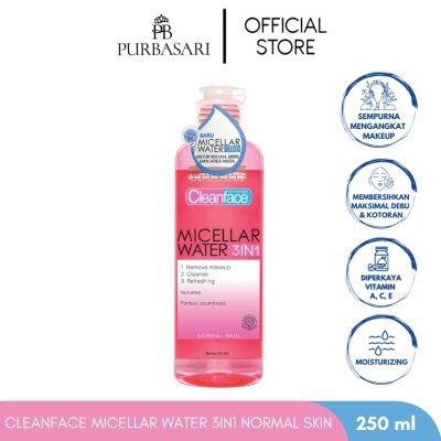 Clean Face Micellar Water Normal Skin 250ml 