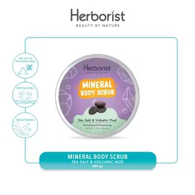 Herborist Body Scrub Volcanic Mud 200g