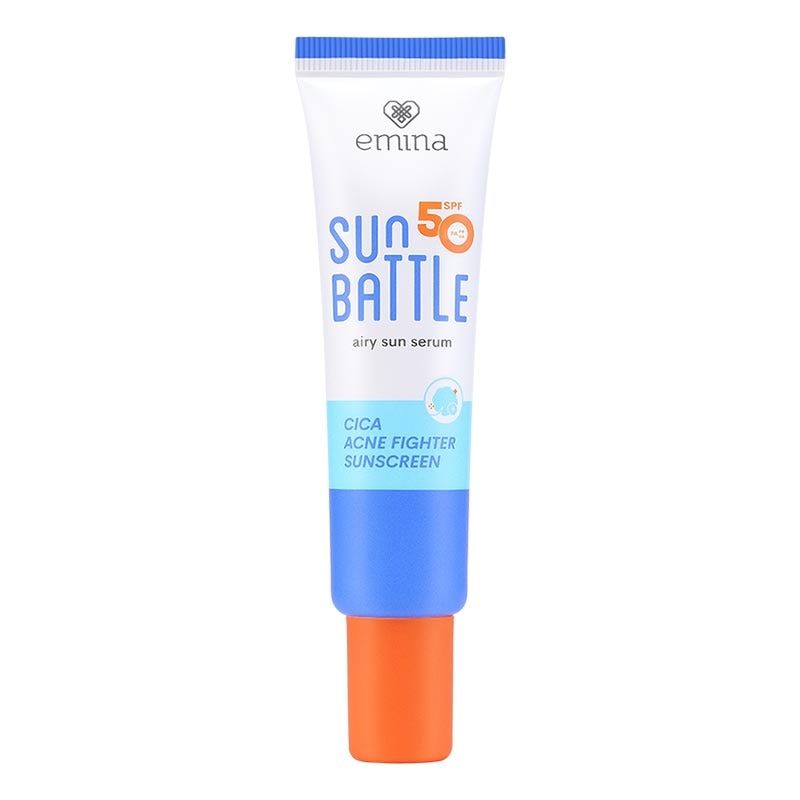 Emina Sun Battle spf50 Cica Acne Fighter Sunscreen 30ml