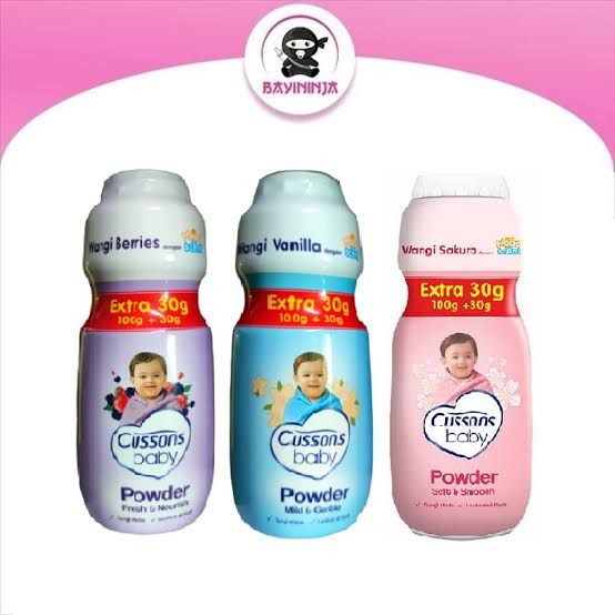 cussons baby powder mild & gentle 130gr 