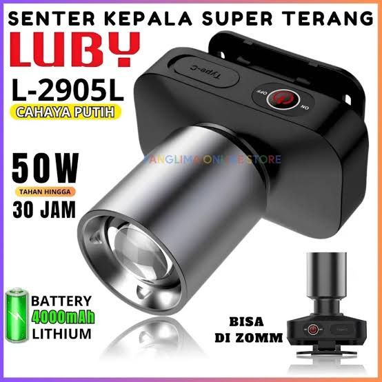SENTER KEPALA LUBY L 2905NL ZOOM