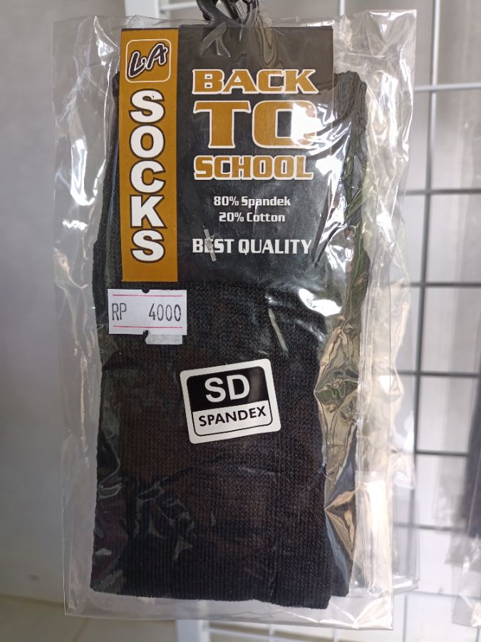 Kaos kaki sd hitam la socks