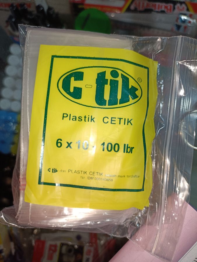 Plastik klip 6x10