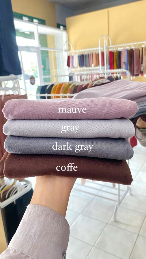 Pashmina Rayon Dark Gray 
