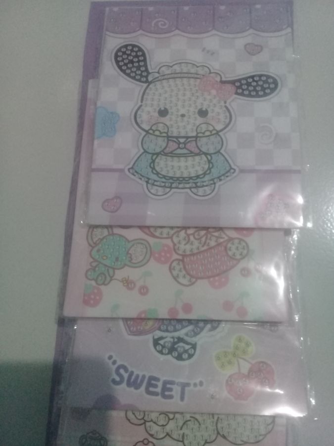 Stiker diamond kolase besar