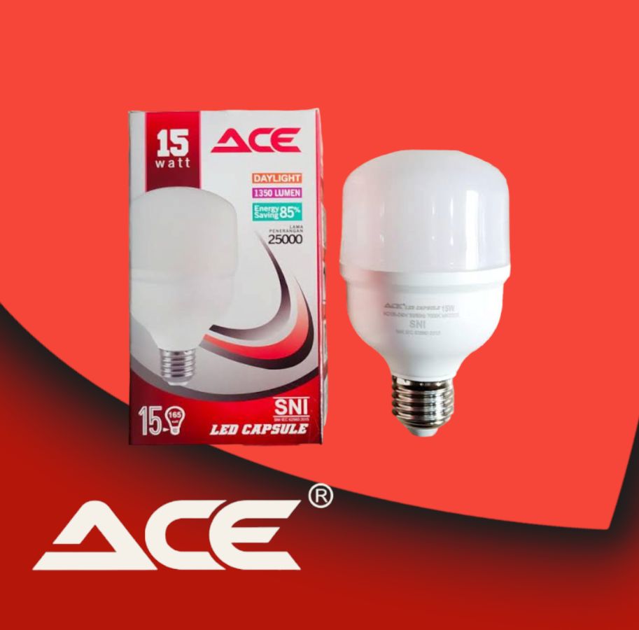 LAMPU ACE CAPSULE 15W