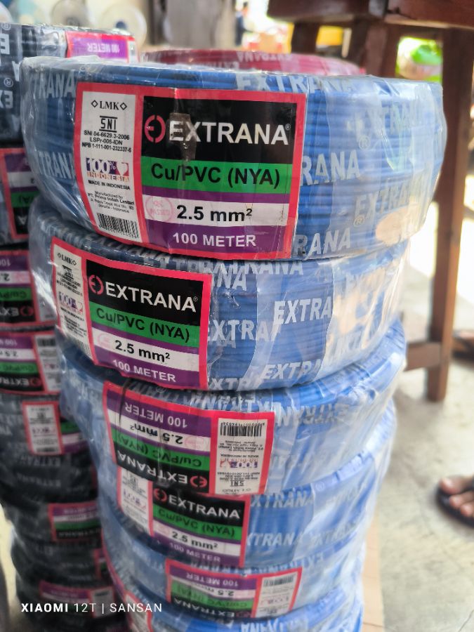 NYA EXTRANA 1 X 2.5 100M BIRU