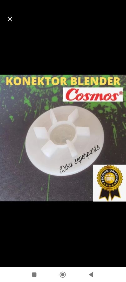 KONEKTOR ATAS BLENDER COSMOS