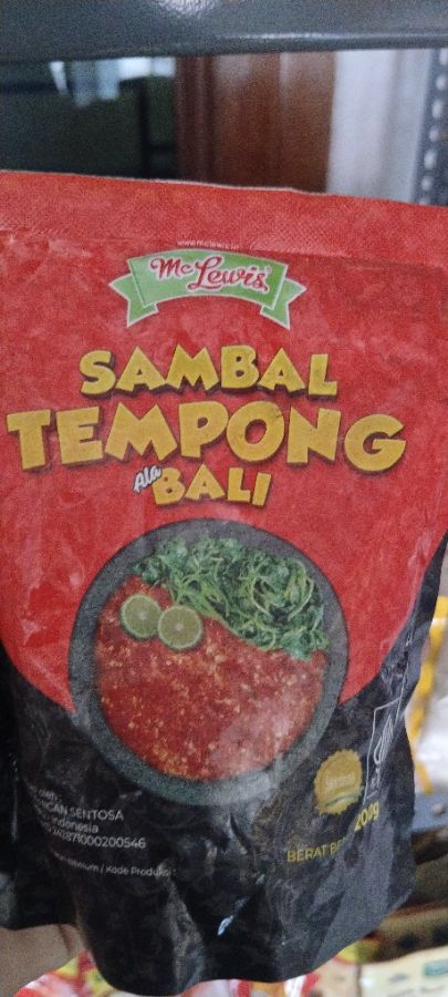 sambal tempong bali
