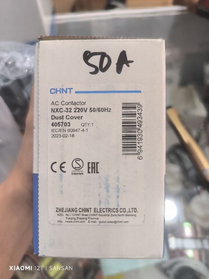 KONTAKTOR CHINT NXC32 50A