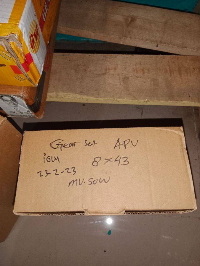 GEAR SET APV 8X43