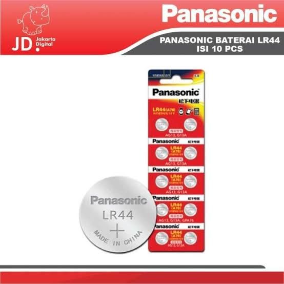 BATU BATERAI LR44 PANASONIC
