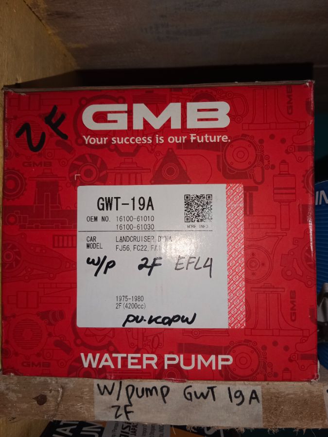 WATER PUMP 2F GWT-19A GMB