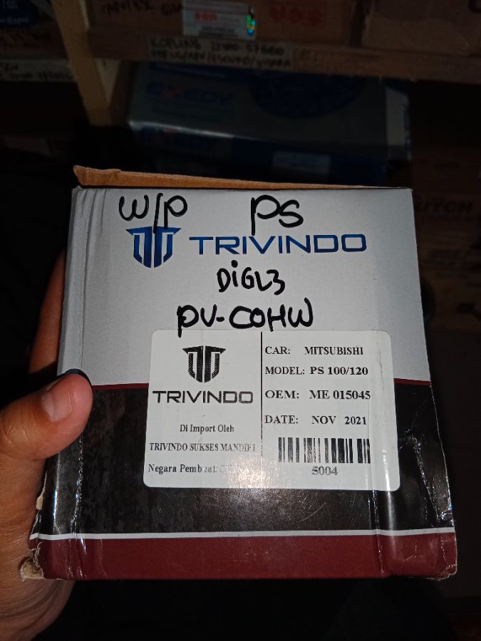 WATER PUMP PS100 LAMA/RAGASA EKL ME015045 TRIVINDO