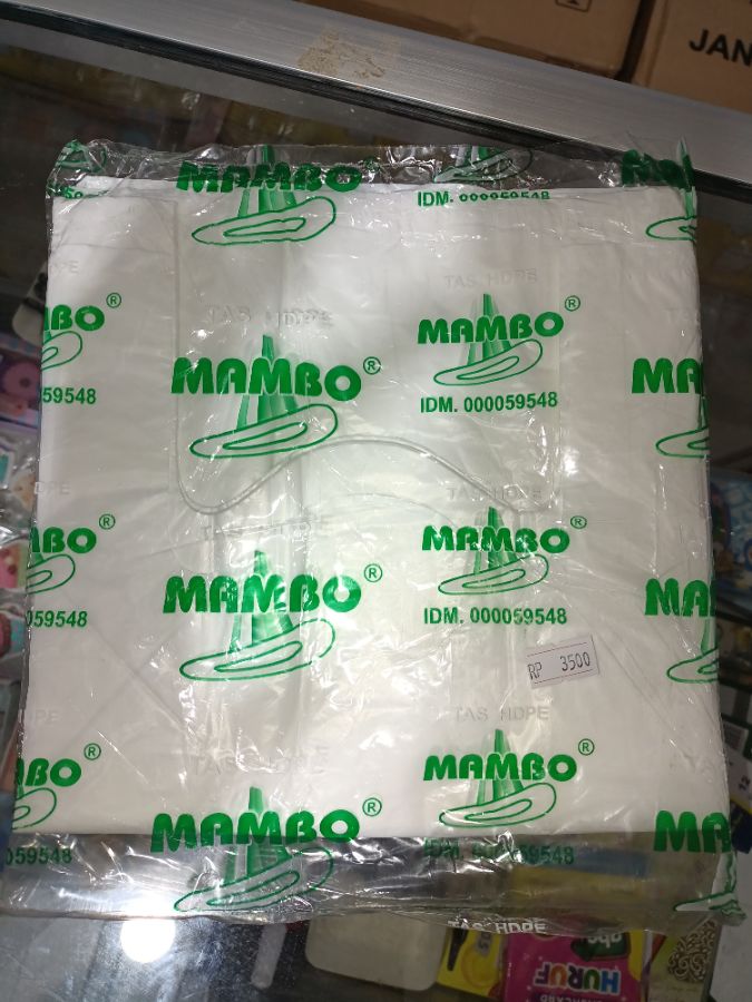 Mambo kecil putih 21cm