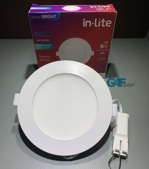 PANEL IB BULAT 9 WATT INLITE