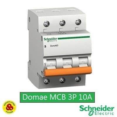 MCB SCHNEIDER 3 PHASE 10A