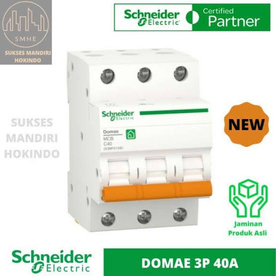 MCB SCHNEIDER 3 PHASE 40A